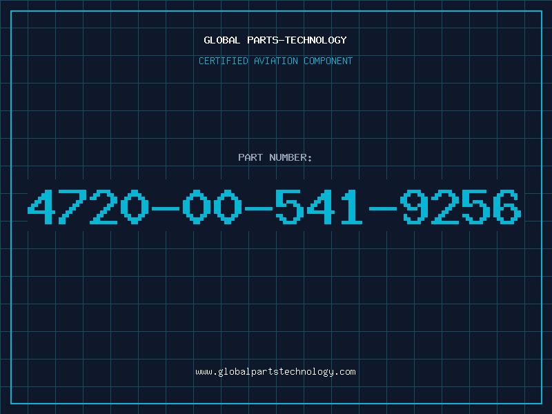Aviation Part 4720-00-541-9256