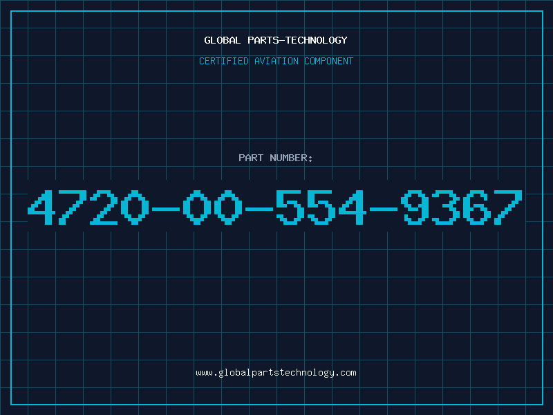 Aviation Part 4720-00-554-9367