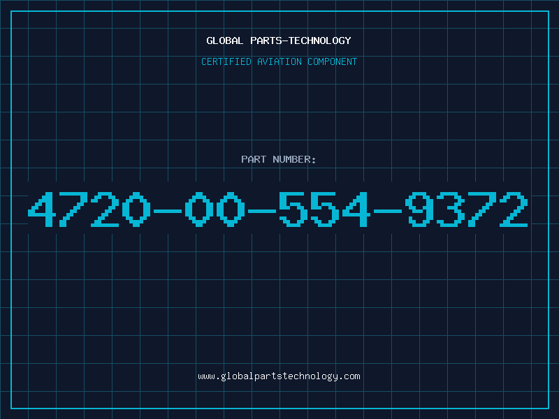 Aviation Part 4720-00-554-9372