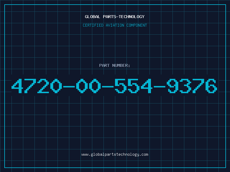 Aviation Part 4720-00-554-9376