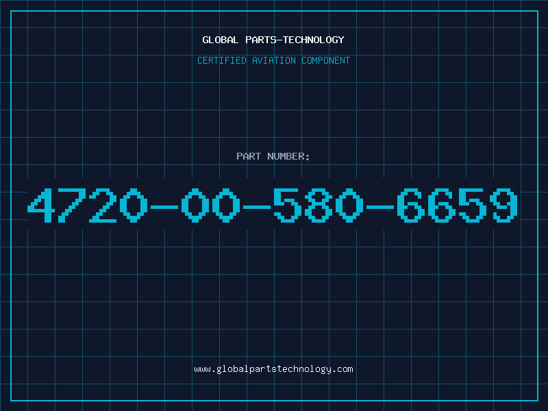 Aviation Part 4720-00-580-6659