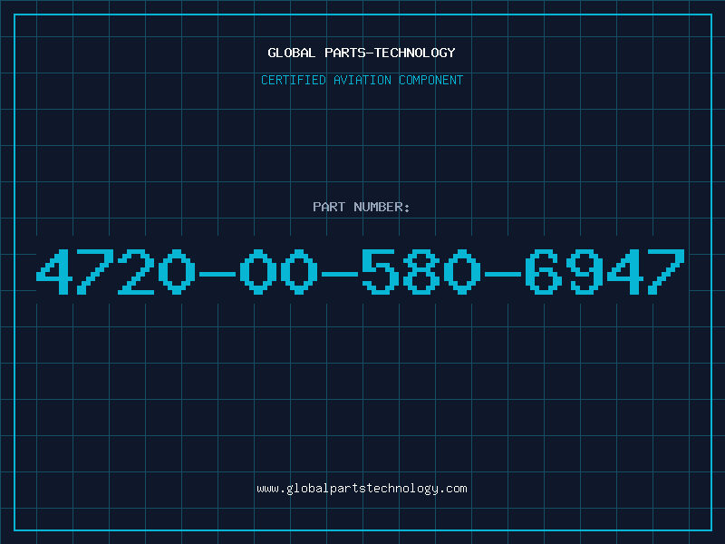 Aviation Part 4720-00-580-6947