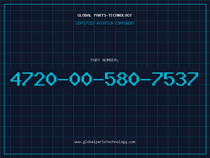 Aviation Part 4720-00-580-7537