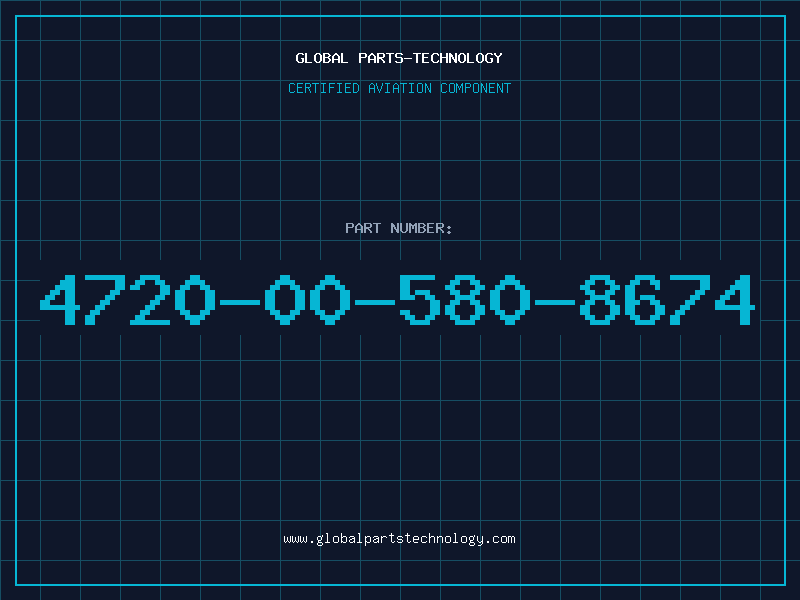 Aviation Part 4720-00-580-8674