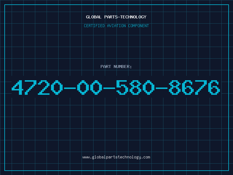 Aviation Part 4720-00-580-8676