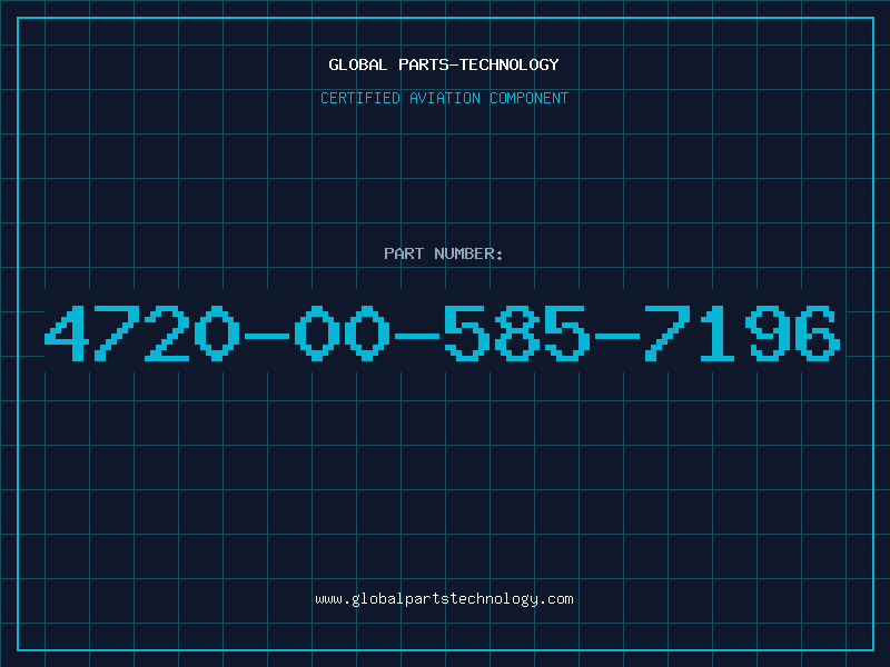 Aviation Part 4720-00-585-7196