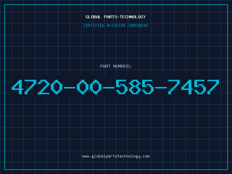Aviation Part 4720-00-585-7457