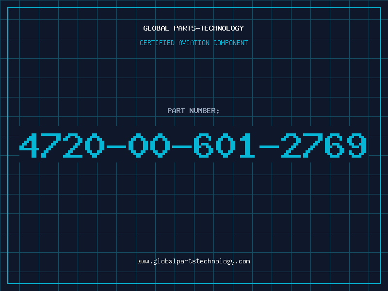 Aviation Part 4720-00-601-2769