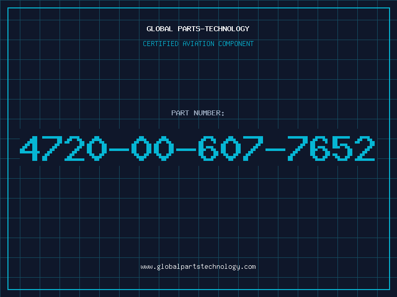 Aviation Part 4720-00-607-7652
