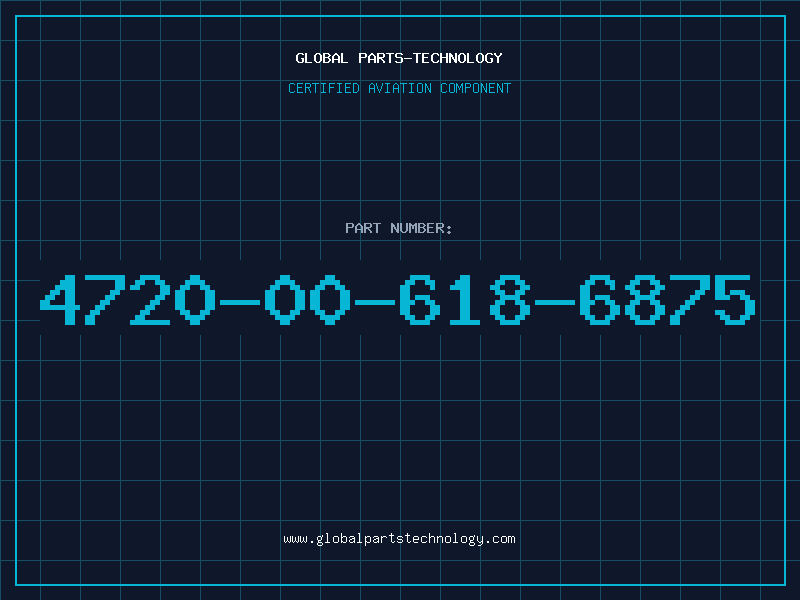 Aviation Part 4720-00-618-6875