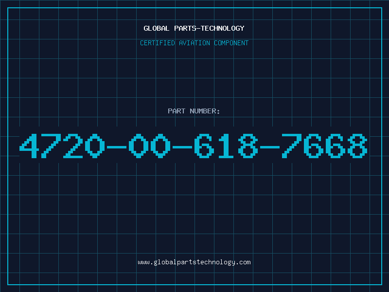 Aviation Part 4720-00-618-7668