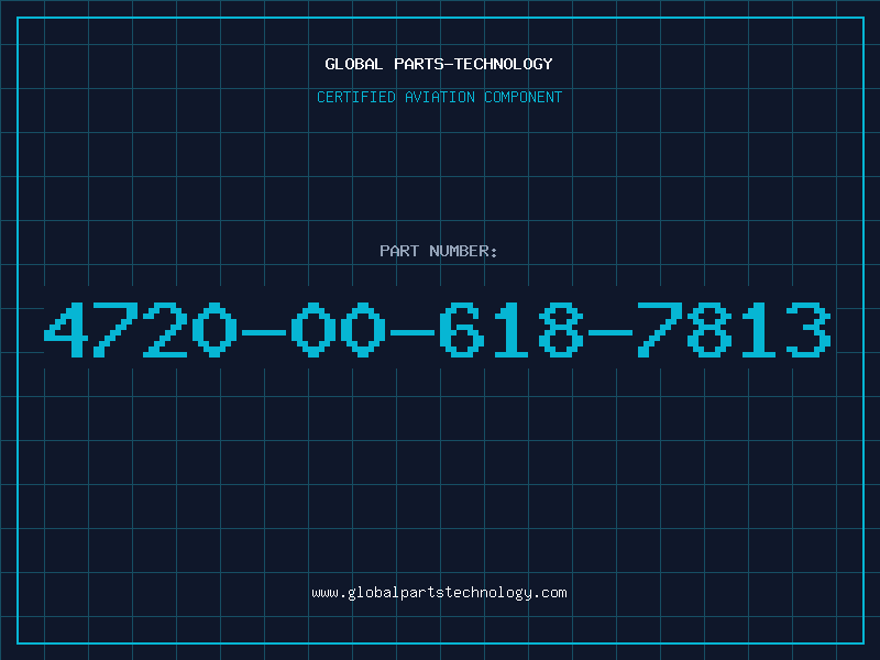 Aviation Part 4720-00-618-7813