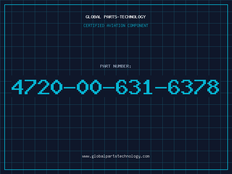Aviation Part 4720-00-631-6378