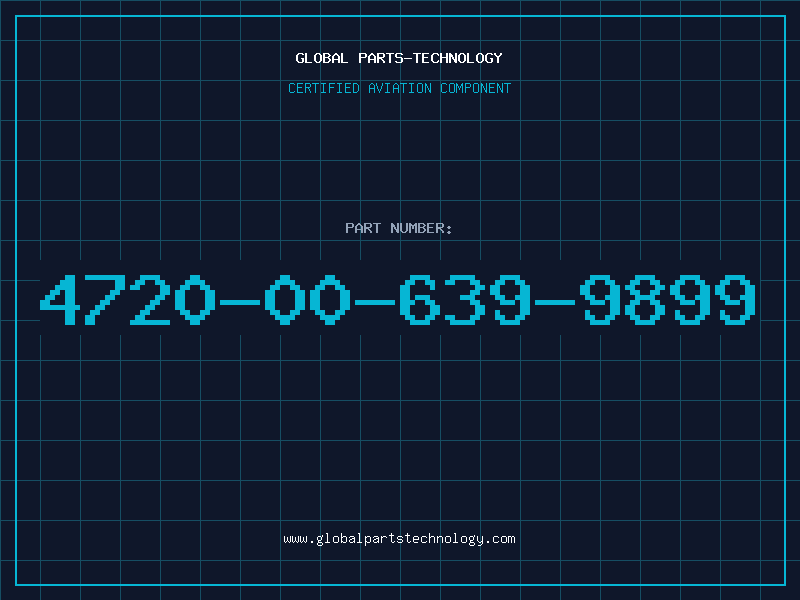 Aviation Part 4720-00-639-9899