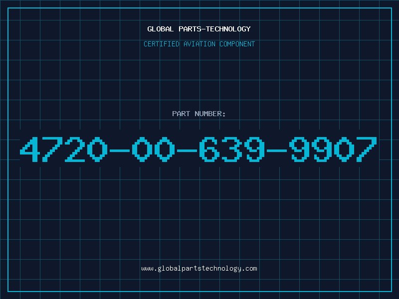 Aviation Part 4720-00-639-9907