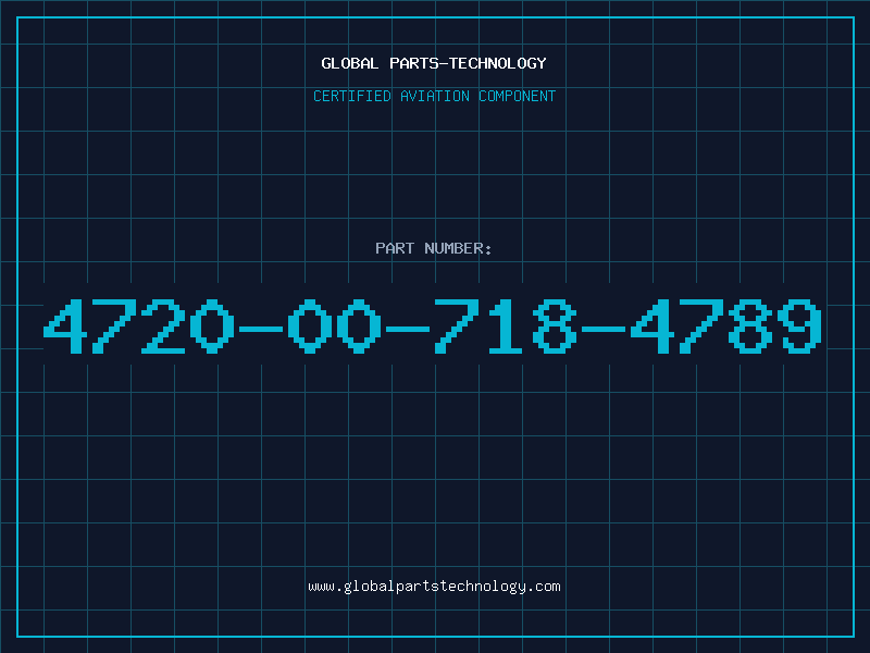 Aviation Part 4720-00-718-4789