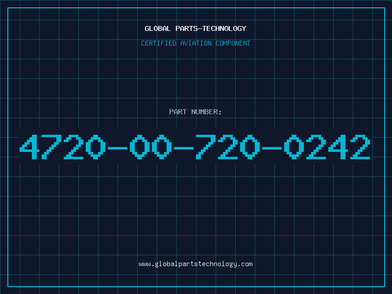 Aviation Part 4720-00-720-0242