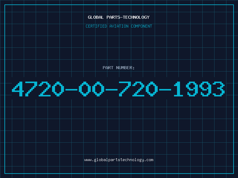 Aviation Part 4720-00-720-1993