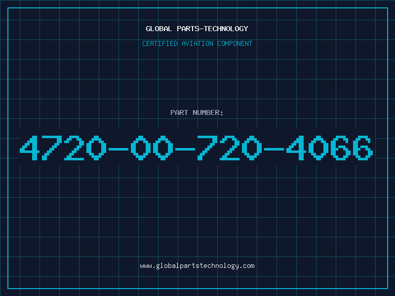 Aviation Part 4720-00-720-4066