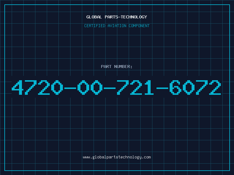 Aviation Part 4720-00-721-6072