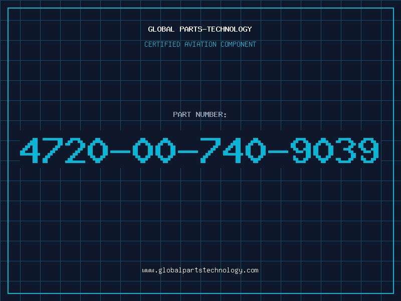 Aviation Part 4720-00-740-9039