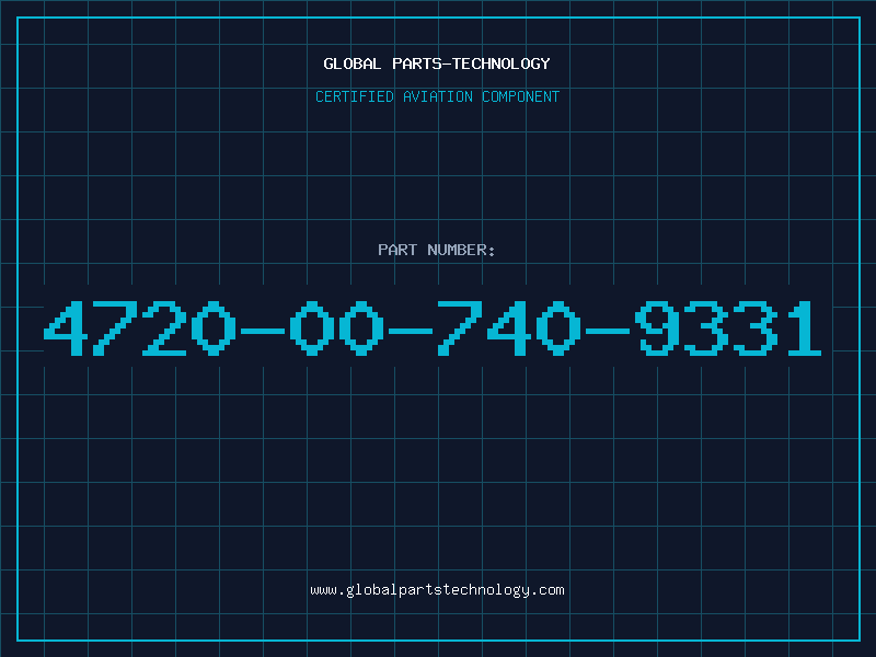 Aviation Part 4720-00-740-9331