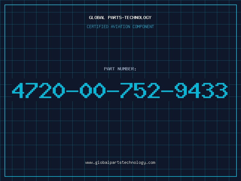 Aviation Part 4720-00-752-9433