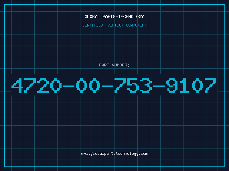 Aviation Part 4720-00-753-9107