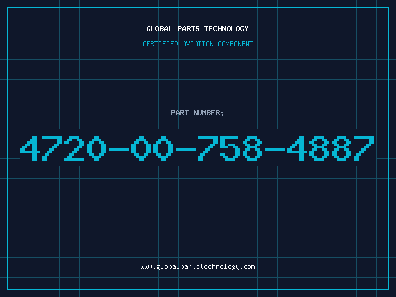 Aviation Part 4720-00-758-4887