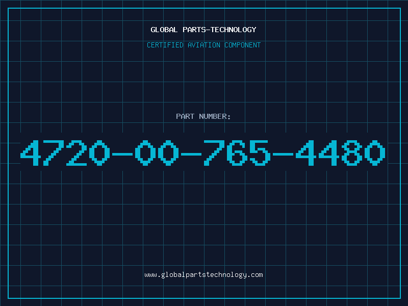 Aviation Part 4720-00-765-4480