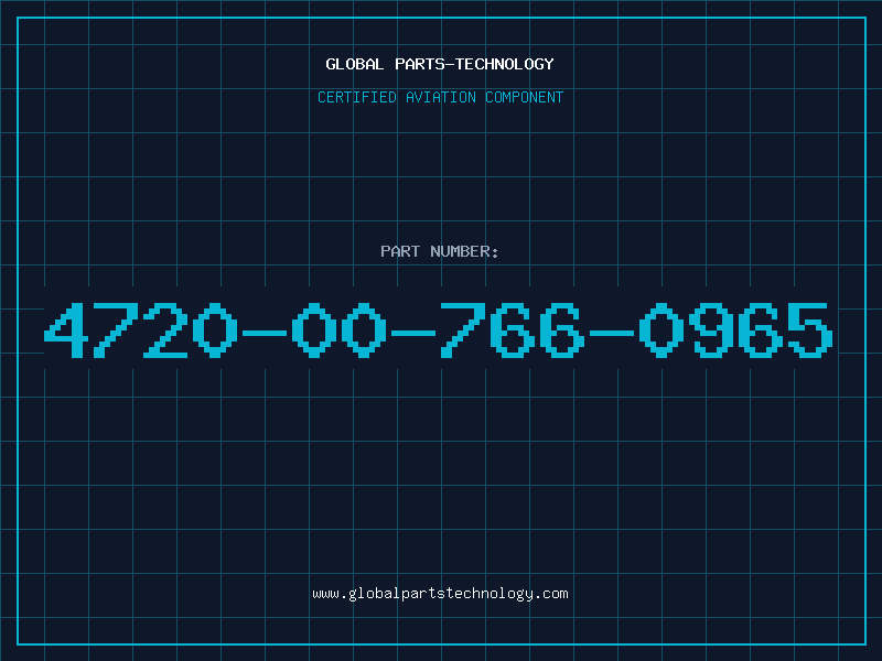 Aviation Part 4720-00-766-0965