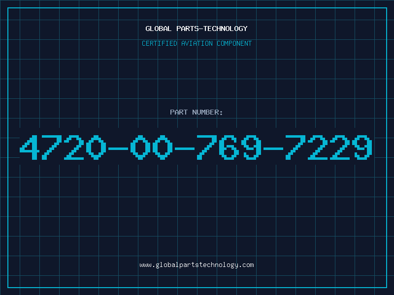 Aviation Part 4720-00-769-7229