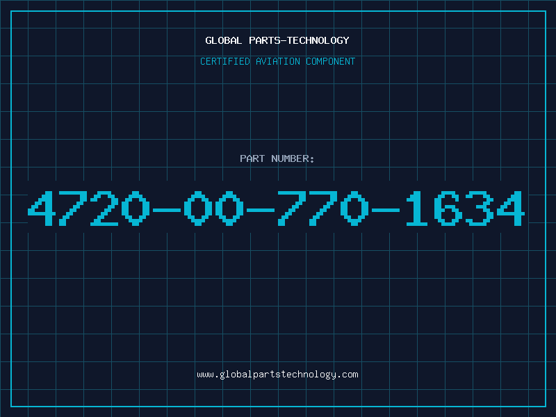 Aviation Part 4720-00-770-1634