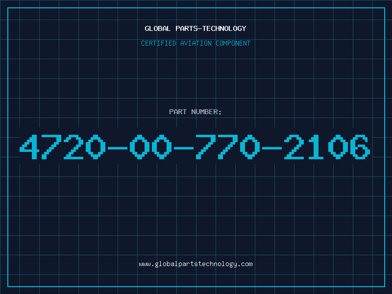 Aviation Part 4720-00-770-2106