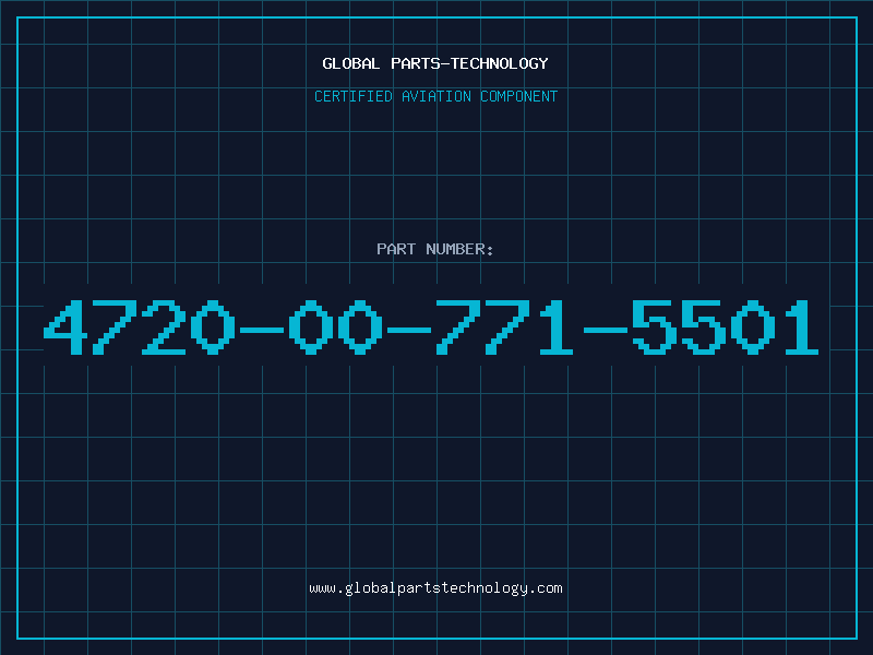 Aviation Part 4720-00-771-5501