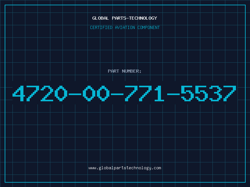 Aviation Part 4720-00-771-5537