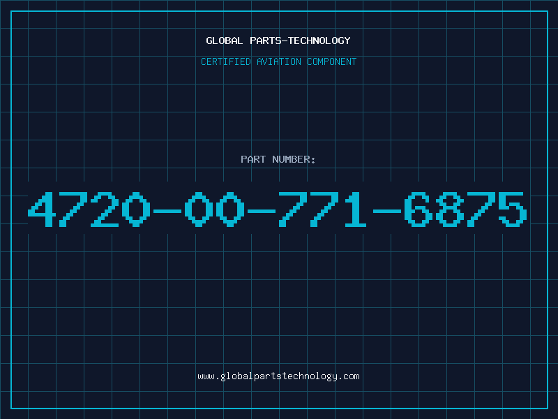 Aviation Part 4720-00-771-6875