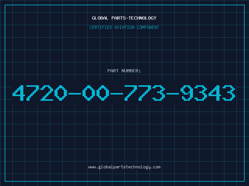 Aviation Part 4720-00-773-9343