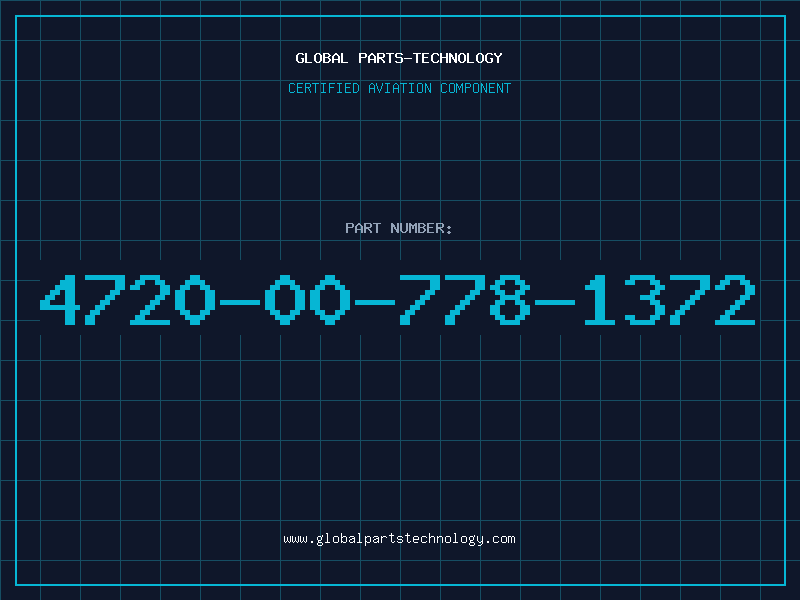 Aviation Part 4720-00-778-1372