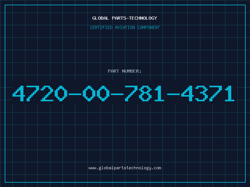 Aviation Part 4720-00-781-4371