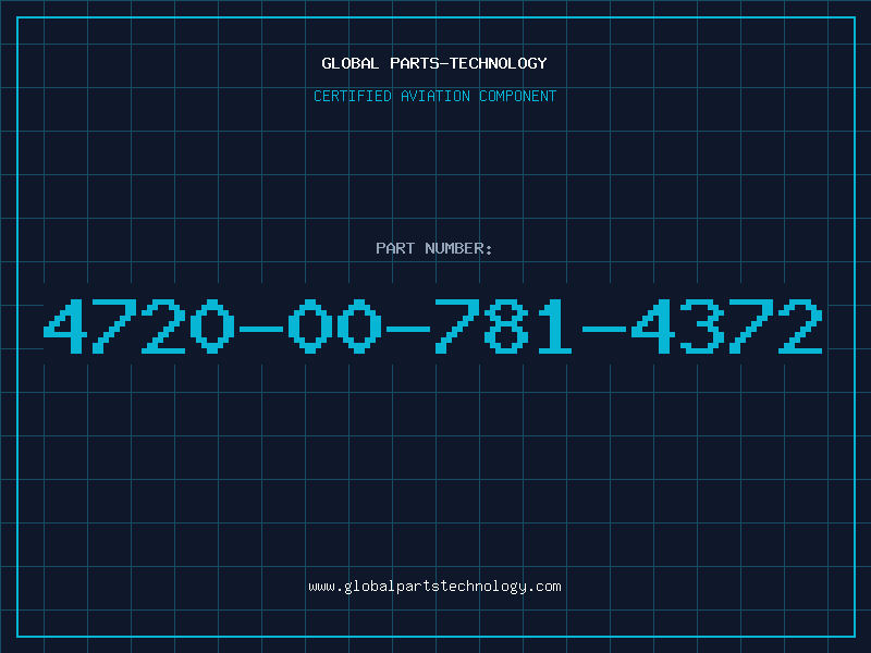 Aviation Part 4720-00-781-4372