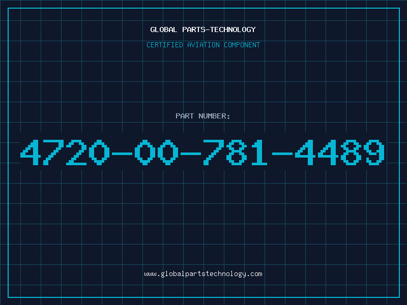 Aviation Part 4720-00-781-4489