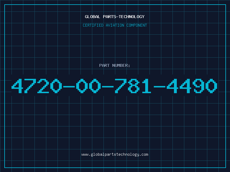 Aviation Part 4720-00-781-4490