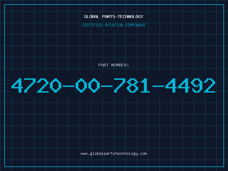 Aviation Part 4720-00-781-4492