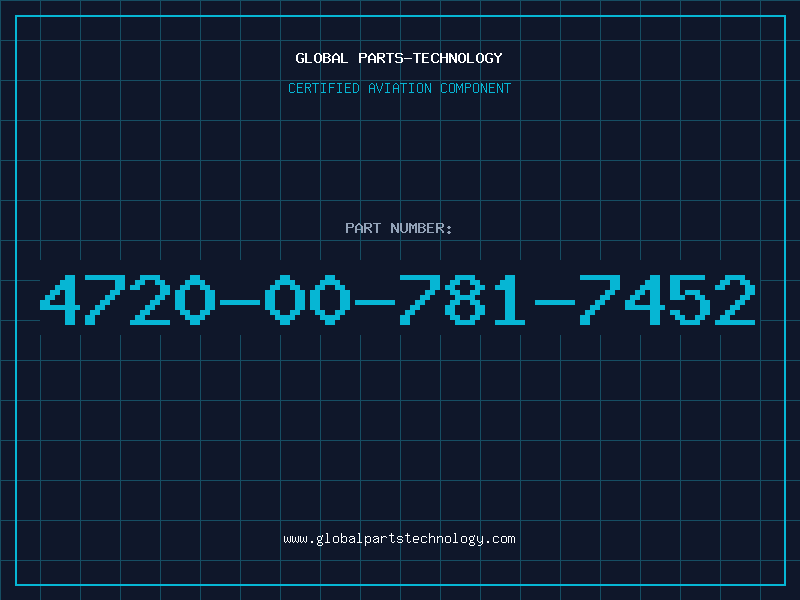 Aviation Part 4720-00-781-7452