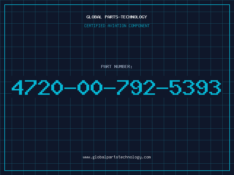 Aviation Part 4720-00-792-5393