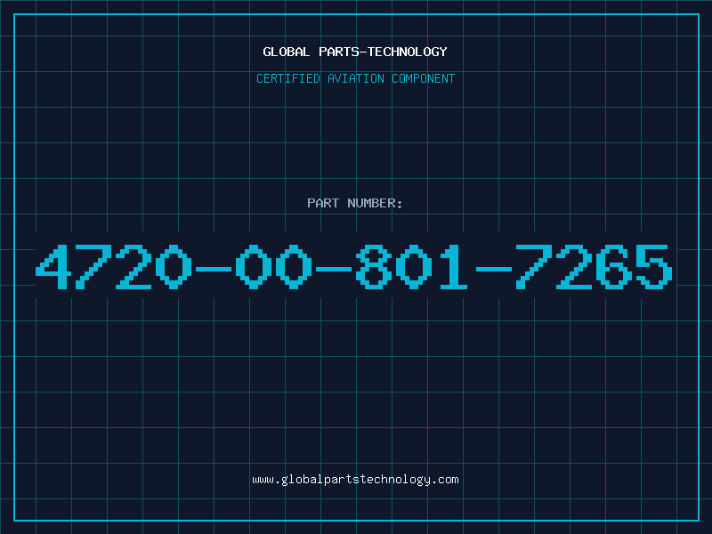 Aviation Part 4720-00-801-7265