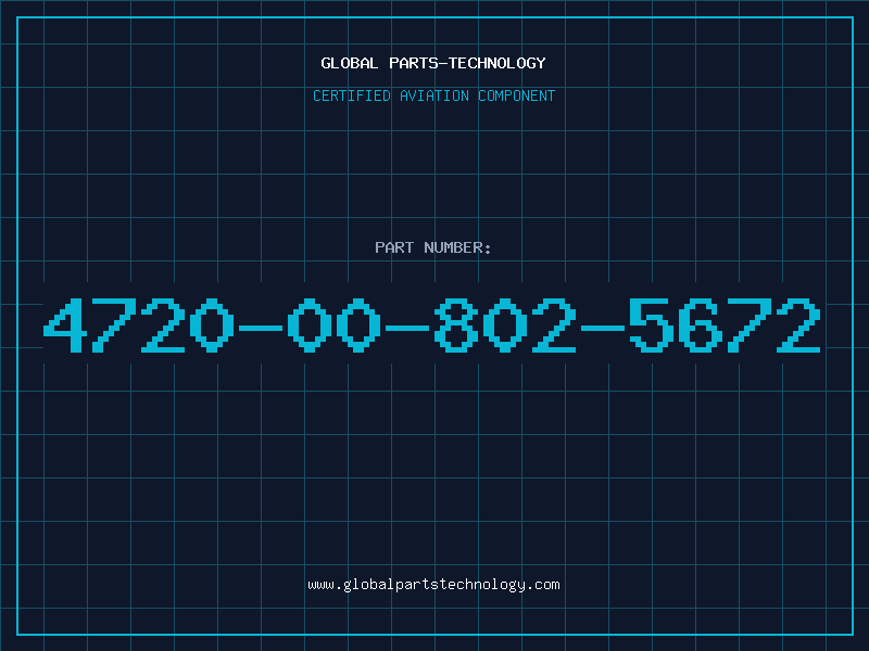 Aviation Part 4720-00-802-5672