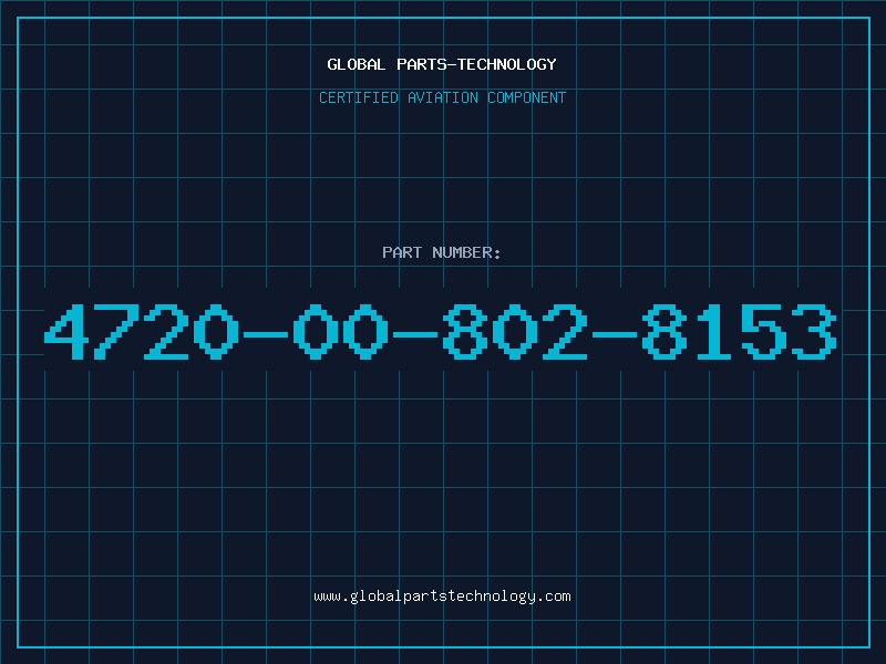 Aviation Part 4720-00-802-8153
