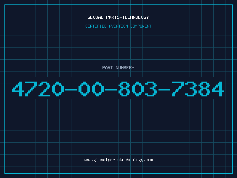 Aviation Part 4720-00-803-7384